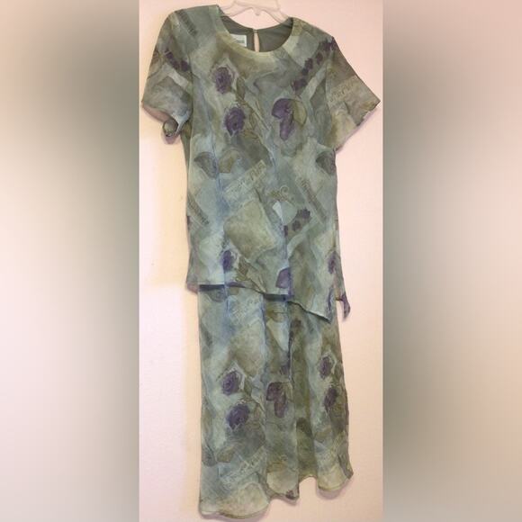 k petites Dresses & Skirts - Vintage Y2K K petites maxi dress size 14P